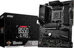 MSI B550-A Pro AM4 DDR4 Bellek 4400(OC) HDMI DP M.2 USB3.2 ATX
