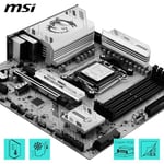MSI B850M Gaming Plus WiFi 6E, Anakart, mATX, AM5 Soket, DDR5 8200MHz OC, HDMI DP, 2x M.2, 2.5G LAN