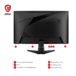 MSI MAG 27C6X 1ms 250Hz Adaptive-Sync VA Curved Full HD Gaming (Oyuncu) Monitör | VA 1920x1080 panel, 250Hz, 1ms, 1500R eğrilik, VESA uyumlu, HDMI, DisplayPort, Adaptive-Sync
