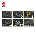 MSI MAG A1000GL PCIE5 1000W 80+ GOLD POWER SUPPLY Bilgisayar Güç Kaynağı