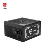 MSI MAG A1250GL PCIe5.1 1250W 80Plus Gold Full Modüler ATX Güç Kaynağı Siyah