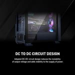MSI MAG A650BN ATX PC güç kaynağı (650 Watt, modüler değil, 80 Plus Bronz, siyah)