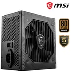 MSI MAG A650BNL 650W 80 Plus Bronze 120mm Fan Power Supply