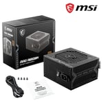 MSI MAG A650BNL 650W 80 Plus Bronze 120mm Fan Power Supply