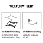 MSI MAG CORELiquid 240R V2 Beyaz (AIO CPU Sıvı Soğutucu, 240 Radyatör, Radyatör Pompası Tasarımı, 2 x 120 mm ARGB Fanlar, Intel 1151/1200/2066/1700, AMD AM4/AM2/AM3/FM2)