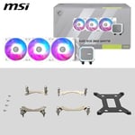 MSI MAG CoreLiquid A13 360 CPU soğutucu, sıvı, beyaz