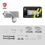 MSI MAG CoreLiquid E240 240mm Beyaz İşlemci Sıvı Soğutucu - Seçenekler: 240 schwarz, 240 weiß, 360 schwarz, 360, K Serisi V2...
