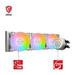 MSI MAG CoreLiquid E360 360mm Beyaz İşlemci Sıvı Soğutucu - Seçenekler: E Serisi, K serisi, R-Series, 360 weiß, 240 mm...