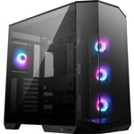 MSI MAG PANO 100R PZ Temperli Cam 3x120mm 1x120mm ARGB Fan ATX Panoramik Gaming Bilgisayar Kasası