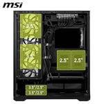 MSI MAG PANO 110R PZ TEMPERLI CAM 3X120MM 1X120MM ARGB FAN ATX PANORAMIK GAMING BILGISAYAR KASASI