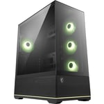 MSI MAG PANO 110R PZ TEMPERLI CAM 3X120MM 1X120MM ARGB FAN ATX PANORAMIK GAMING BILGISAYAR KASASI