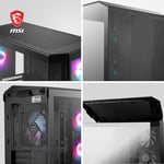 MSI MAG PANO M100R PZ TEMPERLİ CAM 3X120MM 1X120MM ARGB FAN MATX PANORAMİK GAMİNG BİLGİSAYAR KASASI