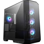 MSI MAG PANO M100R PZ TEMPERLİ CAM 3X120MM 1X120MM ARGB FAN MATX PANORAMİK GAMİNG BİLGİSAYAR KASASI