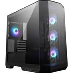 MSI MAG PANO M100R PZ TEMPERLİ CAM 3X120MM 1X120MM ARGB FAN MATX PANORAMİK GAMİNG BİLGİSAYAR KASASI