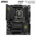 MSI MAG X870E TOMAHAWK WIFI Anakart, ATX - AMD Ryzen 9000/8000 / 7000 İşlemcileri, AM5-80A SPS VRM, DDR5 Bellek Arttırma 8400+ MT/s (OC), PCIe 5.0 x16, M.2 Gen5, Wi-Fi 7, 5G LAN'ı destekler
