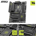 MSI MAG X870E TOMAHAWK WIFI Anakart, ATX - AMD Ryzen 9000/8000 / 7000 İşlemcileri, AM5-80A SPS VRM, DDR5 Bellek Arttırma 8400+ MT/s (OC), PCIe 5.0 x16, M.2 Gen5, Wi-Fi 7, 5G LAN'ı destekler