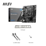 MSI MB PRO H610M-E SOKET 1700 DDR5 5600MHZ(OC) HDMI VGA M.2 USB3.2 1x 1G LAN mATX