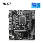 MSI MB PRO H610M-E SOKET 1700 DDR5 5600MHZ(OC) HDMI VGA M.2 USB3.2 1x 1G LAN mATX