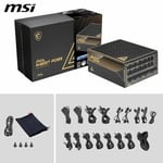 MSI MEG AI1600T PCIE5.1 1600W 80+ TITANIUM POWER SUPPLY