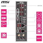 MSI MPG X870E CARBON WIFI AM5 DDR5 8400MHZ(OC) USB4 4x M.2 HDMI 5G LAN 2.5G LAN WIFI 7 RGB ATX