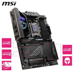 MSI MPG X870E CARBON WIFI AM5 DDR5 8400MHZ(OC) USB4 4x M.2 HDMI 5G LAN 2.5G LAN WIFI 7 RGB ATX