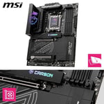 MSI MPG X870E CARBON WIFI AM5 DDR5 8400MHZ(OC) USB4 4x M.2 HDMI 5G LAN 2.5G LAN WIFI 7 RGB ATX