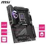 MSI MPG Z890 CARBON WIFI SOKET 1851 DDR5 9200MHZ(OC) USB 20Gbps 5xM.2 2xTB4 HDMI DISPLAY 1x5G 1x 2,5 LAN WIFI 7 ATX