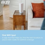MSI NETWORK ROAMII BE PRO WIFI 7 MESH SYSTEM- 2 PACK