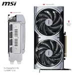 MSI NVIDIA GeForce RTX 5070 12G Ventus 2X OC 192 bit GDDR7 Oyun Grafik Kartı, 2557 MHz'e kadar Frekansı Artırma, PCIe Gen 5, DLSS 4, DP 2.1 x 3, HDMI 2.1 x 1, SFF Hazır