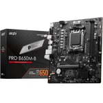 MSI PRO B650M-B DDR5 AMD B650 AM5 Soket DDR5 6800+(OC) MHz mATX Anakart