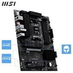 MSI PRO B850-S WIFI6E, AM5 Anakart, DDR5 8200MHz(OC), HDMI DP, 2x M.2, USB 10Gbps, 2.5G LAN, Wi-Fi 6E, ATX