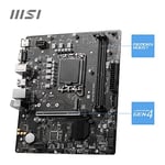 MSI PRO H610M-E DDR4 Intel H610 Soket 1700 DDR4 3200MHz mATX Gaming (Oyuncu) Anakart