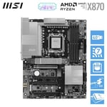 MSI PRO X870-P WIFI AMD X870 Soket AM5 DDR5 8200(OC) MHz ATX Gaming (Oyuncu) Anakart
