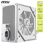 MSI PSU MAG A650BNL WHITE 650W 80+ BRONZE POWER SUPPLY