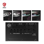 MSI PSU MPG A1000G PCIE5 1000W 80+ GOLD POWER SUPPLY
