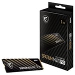 MSI SSD SPATIUM M470 PRO PCIE 4.0 NVME M.2 1TB R:6000 W:4500