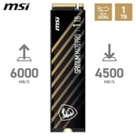 MSI SSD SPATIUM M470 PRO PCIE 4.0 NVME M.2 1TB R:6000 W:4500
