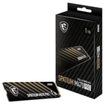 MSI SSD SPATIUM M470 PRO PCIE 4.0 NVME M.2 1TB R:6000 W:4500