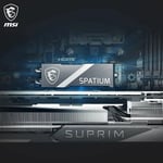 MSI SSD SPATIUM M570 PRO PCIe 5.0 NVMe M.2 2TB FROZR R:12400 W:11800
