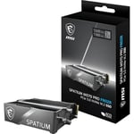 MSI SSD SPATIUM M570 PRO PCIe 5.0 NVMe M.2 2TB FROZR R:12400 W:11800