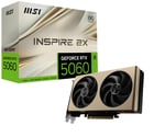 MSI VGA GEFORCE RTX 5060 8G INSPIRE 2X OC RTX5060 8GB GDDR7 128B DX12 PCIE 5.0 X16 (3XDP 1XHDMI)