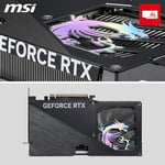 MSI VGA GEFORCE RTX 5060 TI 16G GAMING OC RTX5060TI 16GB GDDR7 128B DX12 PCIE 5.0 X16 (3XDP 1XHDMI)