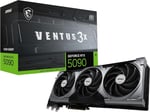 MSI VGA GEFORCE RTX 5090 32G VENTUS 3X OC RTX5090 32GB GDRR7 512B DX12 PCIE 5.0 X16 (3XDP 1XHDMI)