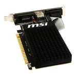 MSI VGA GT 710 2GD3H LP GT710 2GB DDR3 64b DX12 PCIE 3.0 x16 (1xVGA 1xDVI 1xHDMI) - Seçenekler: Tek., Tek kişilik