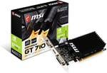 MSI VGA GT 710 2GD3H LP GT710 2GB DDR3 64b DX12 PCIE 3.0 x16 (1xVGA 1xDVI 1xHDMI) - Seçenekler: Tek., Tek kişilik
