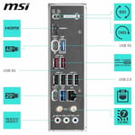 MSI X870 GAMING PLUS WIFI AM5 DDR5 8200MHZ(OC) 3x M.2 USB4 HDMI 5G LAN WIFI 7 RGB ATX