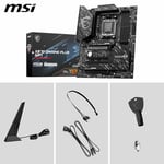 MSI X870 GAMING PLUS WIFI AM5 DDR5 8200MHZ(OC) 3x M.2 USB4 HDMI 5G LAN WIFI 7 RGB ATX