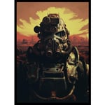 MTG (Fallout) - 100 karat Mat TCG Sanat Kartı Kılıfları Ai Armor