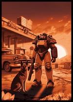 MTG Kart Kılıfları 100CT (Fallout Sunset), Mat Sanat Kartı Kollu, Mat Arka ve Parlak Ön, 66x92 mm
