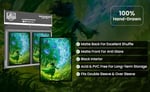 MTG (Simic Mavi/Yeşil) - 100 karat Mat TCG Kart Sanat Kolları Ai Armor